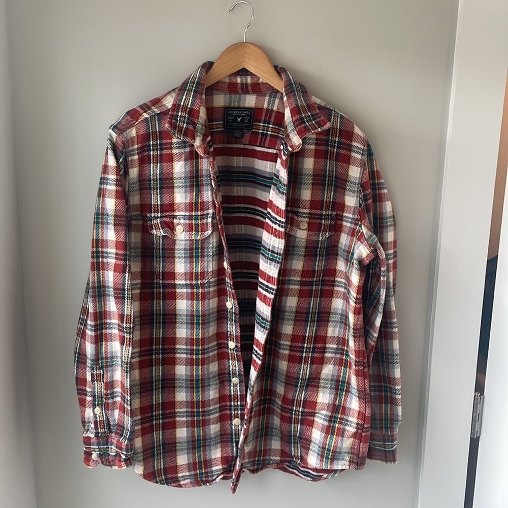 American Eagle Flannel Shirt‎